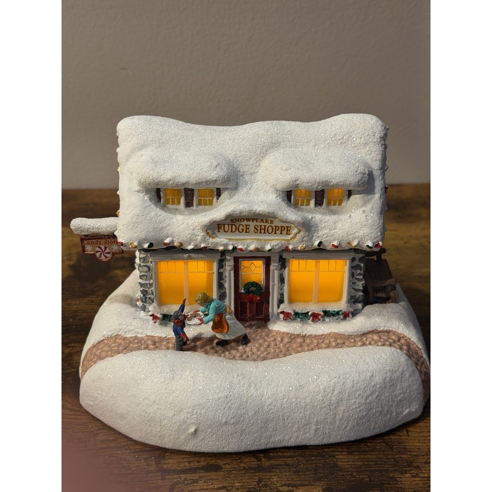 Thomas Kinkade "Sweet Shoppe" (2022-Teleflora Light Up Holiday Collectible Works